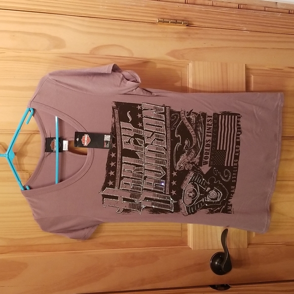 Harley-Davidson Tops - Blingy Harley-Davidson Top